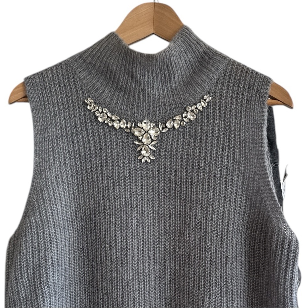 French Connection Mathilde Embellished Sweater Blouse View 3